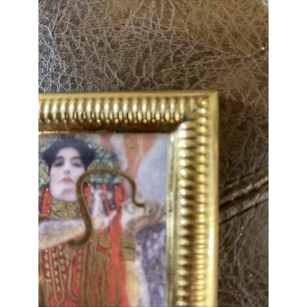 Goebel Artis Orbis Miniature Porcelain Pictures Set of 3 Renoir & Klimt Vintage - Picture 13 of 16